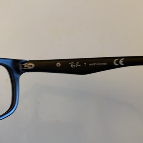 RayBan Accessories Mens Rayban Ophthalmic Frame In Matte Black